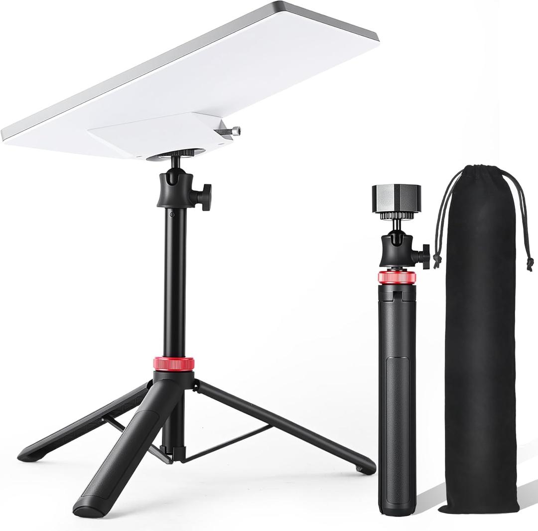 Datop Starlink Mini Tripod Mount,with Aluminum Adapter Tripod Stand Mount Adjustable Height and 360Tilt Compatible,Starlink mini Stand for Outdoor Camping, Traveling, RV | Starlink Mini Accessories