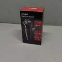 Cordless Electric Razor for Men: 3-in-1 Shaver for Beard/Nose/Sideburns - IPX7 Waterproof Travel Kit - Precision Blades & Turbo Speed (Soul Black)