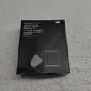 Sellemer Toilet Brush and Holder Set - Flexible Toilet Bowl Brush Head with Silicone Bristles, Compact Size for Storage and Organization, Ventilation Slots Base (1 Pack, Silver)