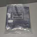 Teling 1 Pcs Leather 3 Ring Binder Holds 8.5 x 11 Inch Paper Binder Organizer Vintage Faux Leather Portfolio Folder Planner for Office Home Document Photo Diary Supplies (Navy Blue)