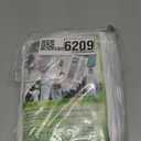 NAMOTEK 2 Pack Plant Covers Freeze Protection Tree Covers for Winter with Zipper Drawstring(White 47" X 39")