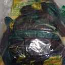 Christmas party decorations with Maroon Hunter Green Gold confetti Balloon arch & foil Star balloons & Artificial Snowflake Xmas Garland for Winter friendsmas new year party decorations (Maroon)