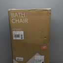 Sliding Shower Chair with 360° Swivel Seat, Transfer Bench, 330lbs