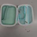 Case for Memoking T02/ for ETIKEZ/for Phomemo M02/ T02/ M02S/ M02 pro/ M02X Inkless Sticker Photo Printer. Portable Printer Storage Holder for Label Maker, Thermal Paper, USB Cable (Box Only)-Green