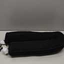 hyha 32 Inch Door Draft Stopper, Blocks Hot Cold Air with Removable Washable Cover, Gaps Up to 3 Inch, All-Season Noise and Wind Seal, Under Draft Stopper for Bottom of Door Window, Black