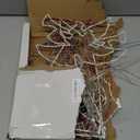 5 Pcs 51'' Christmas Joy Nativity Angel Lights Decorations for Yard, Religious Scenes Window Silhouette with 8 Modes and Timer, Remote Control Xmas Garden Decor with Stake for Home Lawn Pathway(Blue)