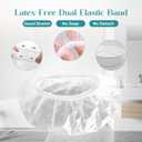 Pedi Guard Bath Liners 100 Count Disposable Pedicure Liners, Spa Footsie Clear Pedi Guard Bath Liners for Foot Bath Spa Massage Thick Elastic