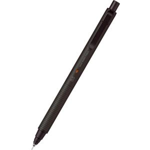 Uni Kuru Toga Metal Mechanical Pencil, Auto Lead Rotation, 0.5mm Fine Point, All-Metal Body, Nocturne Black, M5KH1P.24
