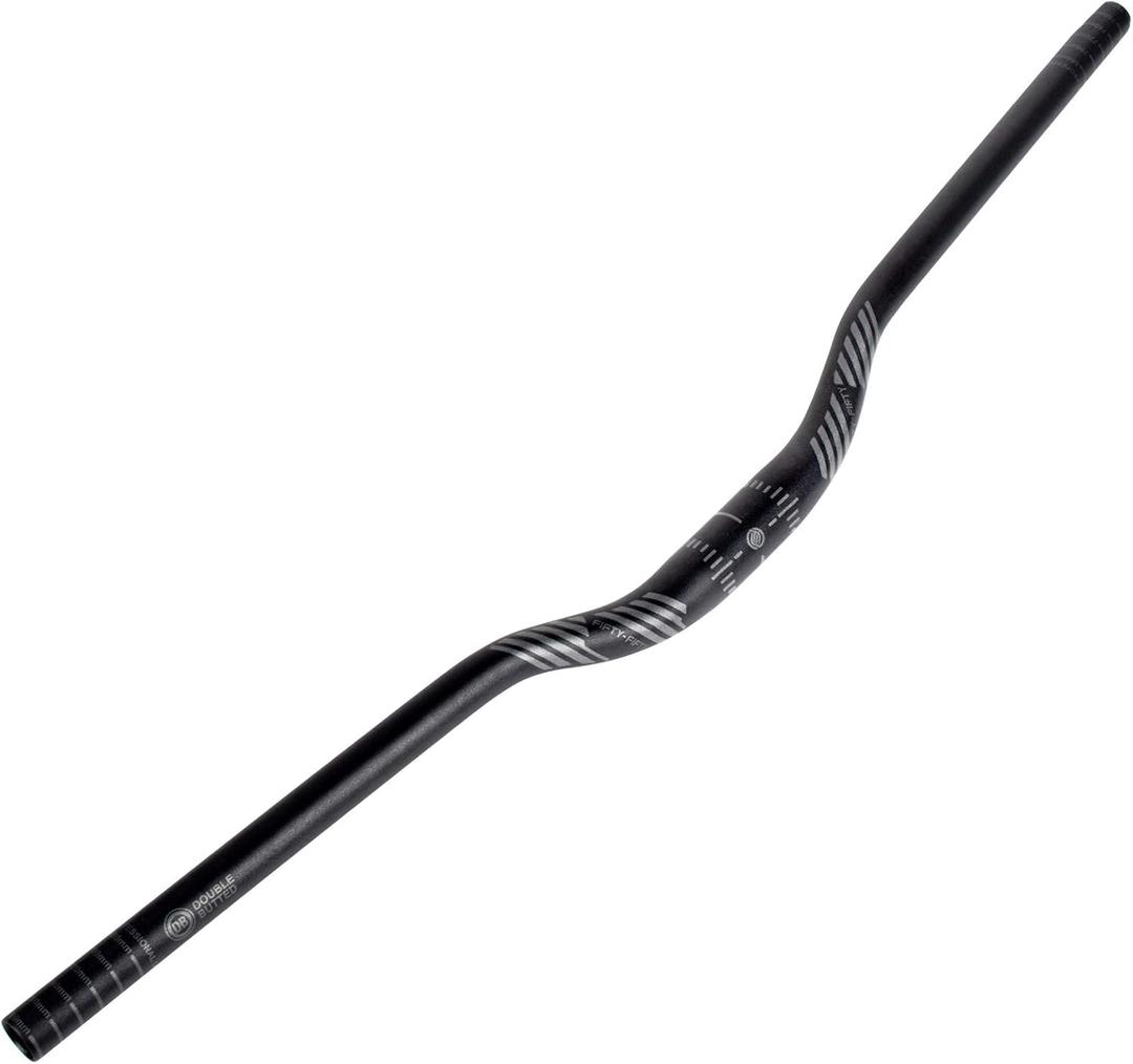 FIFTY-FIFTY Mountain Bike Riser Handlebar, Aluminum Alloy MTB Handlebar, 31.8mm Diameter, 780mm Wide Bicycle Bar