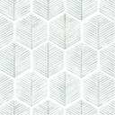 Modern Peel and Stick Wallpaper 17.3''×276'' Geometric Wallpaper Boho Contact Paper Green and White Self-Adhesive Wall Paper Removable Decorative Wallpapers for Bedroom Bathroom Cabinets Decor Vinyl