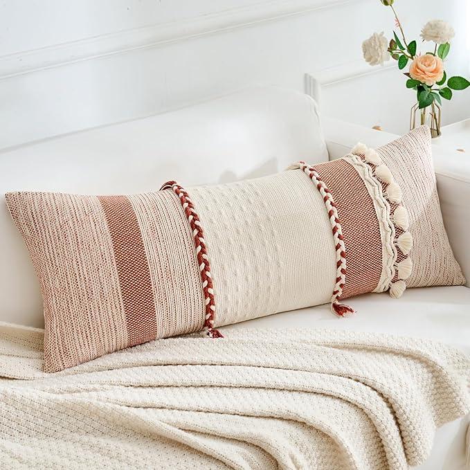 Long Pillow Covers 14 x 36 inch Unknown