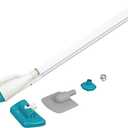 Bestway Flowclear AquaCrawl 88 Inch Pool Vacuum for 15 Feet Above Ground Pools with Removable Debris Bag, Suction Nozzle, Skimmer Head, and Adapters