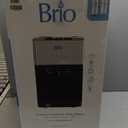 Brio Countertop Self Cleaning Bottleless Water Cooler Dispenser with Filtration - Hot Cold and Room Temperature Water. Free Extra Replacement Filters Included - UL/Energy Star Approved
