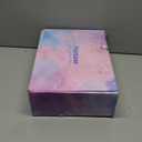 NEMONE Mermaid 4 Size Adjustable Light up Roller Skates for Girls, Purple Blue Skates for Toddlers, Beginner Kids Butterfly Roller Skates Indoor Outdoor (Small - Little Kid)