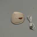 DAREU Ergonomic Vertical Wireless Mouse for Small Hands,2.4GHz / BT Optical Vertical Mice with Ergo Design for Comfort and Reduced Wrist Strain,3 Multi-Device Connectivity for Computer/PC/Laptop (off white)