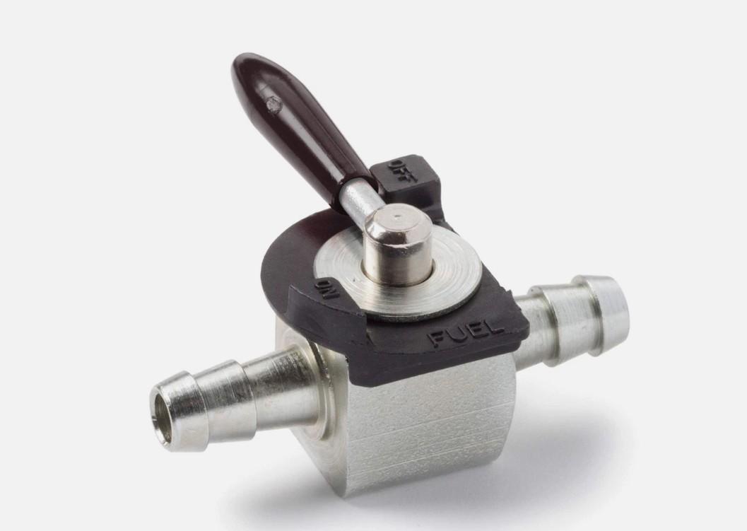 Oregon 07-403 Inline Fuel Shut Off 1/4" Ball Valve , Gray