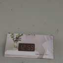 Peakeep Battery Operated Digital Clock, Alarm Clock for Bedrooms - Cordless Large Big Numbers 4 Dimmers for Seniors, Adjustable Volume Loud Alarm Clock for Heavy Sleepers Adults (Red Digits)