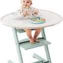 MITCHENIFY Food Catcher Fit for Stokke Tripp Trapp High Chair, Waterproof Long Sleeve Eating Bib, Baby Feeding Essentials, Accessories for Highchair