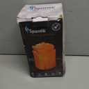 Spantik Tulip Shape Himalayan Pink Salt Lamp | Hand-Carved Rock Salt Flower Lamp | Natural Salt Night Light Desk Lamp for Home Office Decor | Himalayan Salt Lamps Sourced from Pakistan