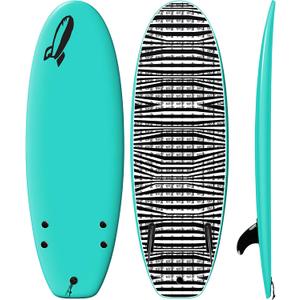 Rock-It 4'10" CHUB Soft Top Surfboard - Kids & Mini, Easy to Paddle & Maneuverable for Beginners