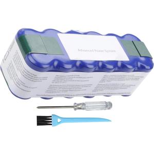 for iRobot Extended 4400Mah Ni-MH Battery, for Roomba R3 500 600 700 800 900 Series 500 510 520 530 531 532 540 550 552 560 562 570 600 620 630 650 660 760 770 780 790 870 880 980, X-Life Battery