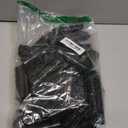 60PCS Greenhouse Clips 1 Inch Greenhouse Clamps Black Plastic Clamps Garden Buildings Tube Clips for PVC Pipe Greenhouse Films, Sunshade Nets, Row Covers, Shelters, Farming, Gardening
