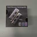 2 x Hand Warmers Rechargeable 2 Pack - Magnetic Electric Hand Warmers 10000mAh, AI Temp Control, Up to 131, Reusable Battery Operated Pocket Heater with Digital Display for Raynauds, Hunting, Golf