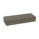 Norton India Aluminum Oxide Single Grit Benchstone 6 x 2 x 1 Inch India Single Grit Benchstone CB6 Coarse Grit