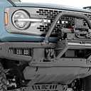 Rough Country High Winch Mount for 2021-2024 Ford Bronco - Fits 9,500LB+ Winches & 20" LED Light Bars, Off-Road Front Bumper Upgrade