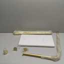 DR.IRON Modern Gold Coat Racks Freestanding Hall Coat Tree,Hat Racks with Marble Base & Coat Hanger with Umbrella for Entryway Hallway, Office or Bedroom