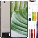 New TFT LCD Touch Screen Digitizer Assembly for One Plus 8 5G/One Plus 8 5G UW Touch Screen Digitizer Assembly Replacement with Upgraded Repair Tools Kit-NO Fingerprint Function