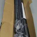 Ausemku Shower Curtain Rod 32-94 Inch Adjustable - 1 Inch Diameter Heavy Duty No drill Spring Tension Shower Rod, Non-Slip Rustproof Telescopic Rod for Bathroom, Black