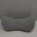 kasney Lumbar Support Pillow, Memory Foam Lumbar Pillow for Lower Back Pain Relief, Back Support Pillow for Office Chair, Car Seat - Dark Gray