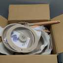 CAROTE 19pcs Pots and Pans Set Non Stick, Nonstick Cookware Set Detachable Handle, Induction Kitchen Cooking Sets with Removable Handle, RV Kitchen, Oven Safe, Taupe