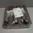 Wood Garden Edging for Landscaping  Decorative Round Log Border for Flower Beds, Pathways, and Lawn Edging, Natural Solid Pine with Durable Twine Connection (5.9" H x 35" L, 2 Pack)