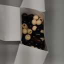 WILLBOND 130 Pieces Macrame Wooden Beads Loose Beads with Hole for Macrame Making Kits Supplies Jewelry Bracelet Making Hair DIY Craft Handmade Decor(Wood Color,Classic)