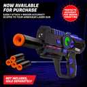 ArmoGear Laser Tag Guns with Vests Set of 4 - Adult Laser Tag Guns, Multiplayer Lazer Tags Set for Kids, Teens, and Adults - Indoor and Outdoor Game for Family Fun - Gift for Boys and Girls, Ages 8+