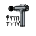 Massage Gun, Muscle Massage Gun for Athletes Handheld Electric Deep Tissue Back Massager, Percussion Massage Device for Pain Relief with 30 Speed Levels 9 Heads,Father's Day Gifts