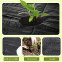 3ft x 100ft Weed Barrier Landscape Fabric with Planting Holes, Heavy Duty Durable Garden Weed Cover Mat for Outdoor Gardening, Greenhouse, Orchard, Farm