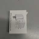 USB C Fast Charger Block,USB C Charging Block 2-Pack Type C 2in1 Dual Ports Plug Wall Charger, Fast Type C Charger for iPhone 17 Pro Max/17 Pro/17 Air/16 Pro Max/15/14/13/12/11/Xs Max/XR/X,iPad (White)