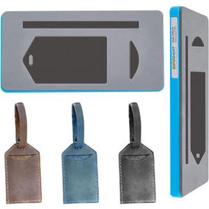SUPERDANT Leather Luggage Tag Cutting Die for DIY Leather Crafts