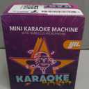 YLL Karaoke Machine for Kids, Portable Mini Speaker with 2 Wireless Microphones, TOP Kids Gifts for Girls Ages 3, 4, 5, 6, 7, 8, 9, 10+ Years Old, 4-12th Birthday Singing Present Toy Party (Purple)