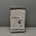 100% Blackout Shield Linen Blackout Curtains for Bedroom 96 Inches Long, Back Tab/Rod Pocket Living Room Drapes, Thermal Insulated Blackout Curtains 2 Panels Set, 50" W x 96" L, Beige