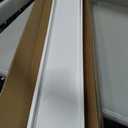 White Floating Shelves for Wall Decor, 32 in Shelf with Lip Set of 2, 31.5in