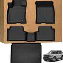 Floor Mats for Ford Bronco Sport 2021-2025 2026 (Only for Sport Version, Fuel Version), TPE Waterproof Non-Slip All Weather Protection Custom (Floor Mats & Cargo Liner)