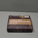 10 Set Christmas Window Candles Lights with Timer Battery Operated Electric LED Taper Candles Flameless for Windows, Gold Candle Holders, Suction Cups & 20 PCS Battery Included (10 Set)