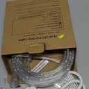 Areful LED Rope Lights, 16.4ft Waterproof Connectable Strip Lighting, 3000K Soft White, Indoor Outdoor Mood Lighting for Home Christmas Holiday Garden Patio Party Decoration