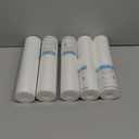 Membrane Solutions 20 Micron Sediment Water Filter Replacement Polypropylene Cartridge 10"x 2.5" for Whole House RO System, Compatible with Aqua-Pure AP110, GE FXUSC, WHKF-GD05, Culligan P5-6 Pack