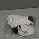 Halloween Decor Hanging Ghost Lights, Battery Operated Cute Floating Ghost Decor with Witch Hat & Striped Legs, 3 Light Modes  Indoor Outdoor Halloween Home Party Porch Yard Tree Decor (Set of 2)