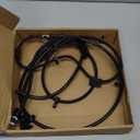 Windshield Washer Upper Hose and Wiper Washer Nozzle Sprayer Jets for Ford Explorer 2011-2015